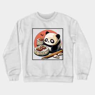 Cute panda Crewneck Sweatshirt